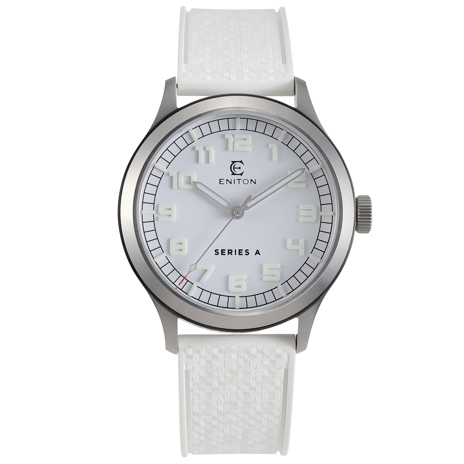 SA0039R FKM Rubber Band 316L NH38A Movement 5ATM 3D Luminous Sunburst Dial Fashion Watch