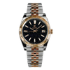 S1112G Aventurine Dial Mechanical Watches Two Tone 316L NH35 Movement 5ATM Luxurious Unique Business Men Watch