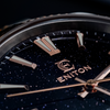 S1112G Aventurine Dial Mechanical Watches Two Tone 316L NH35 Movement 5ATM Luxurious Unique Business Men Watch