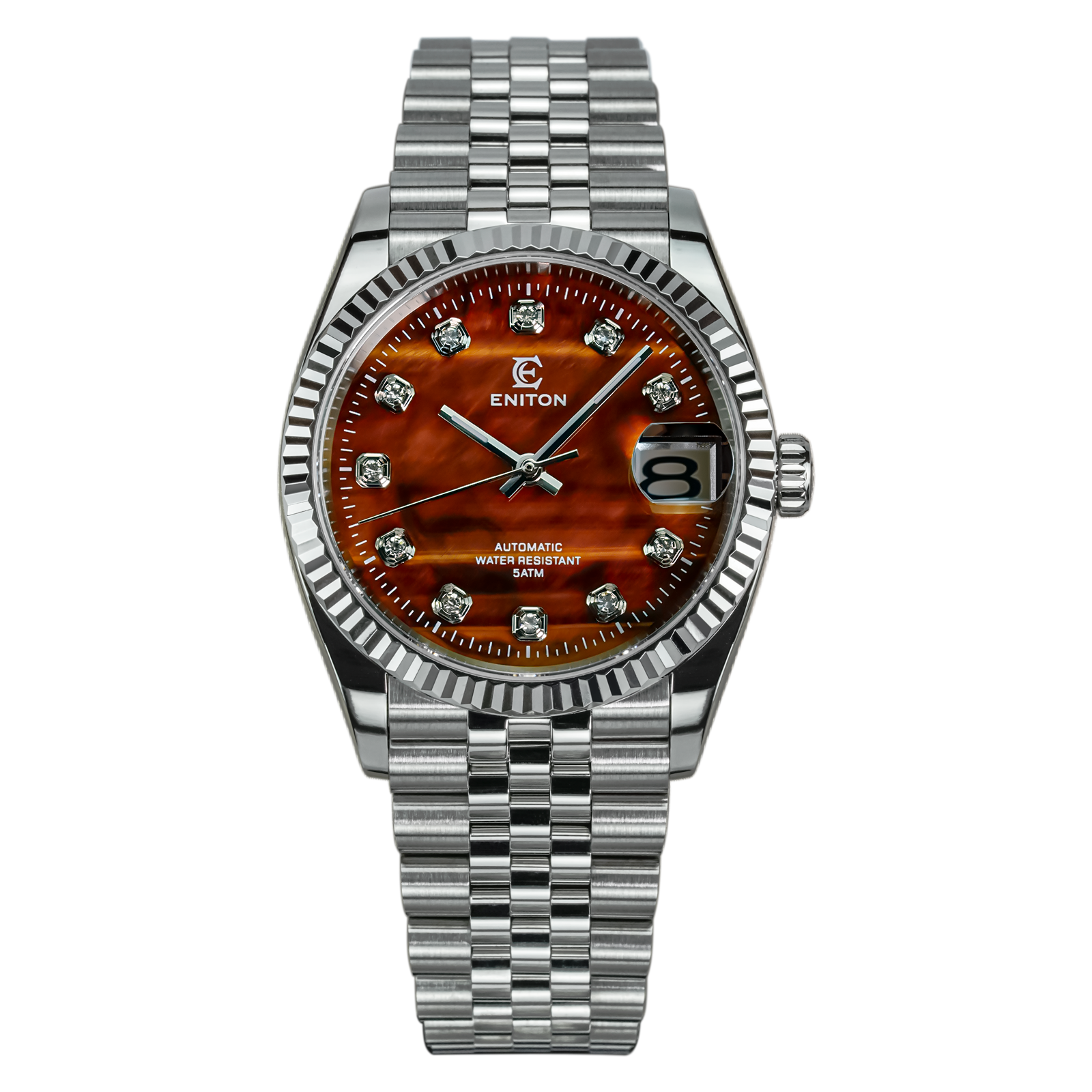 S1112M Precious Stone Dial 316L NH35 Movement 5ATM Luxurious Mechanical Watch