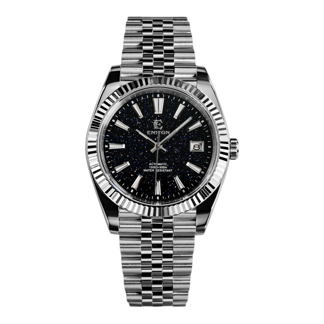 S1112G Aventurine Dial 316L 9015 Movement 5ATM Luxurious Mechanical Watch