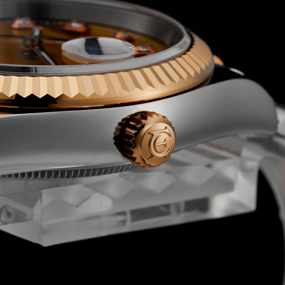 S1112M Precious Stone Dial 316L NH35 Movement 5ATM Luxurious Mechanical Watch