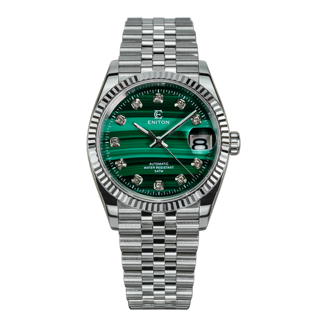 S1112M Precious Stone Dial 316L NH35 Movement 5ATM Luxurious Mechanical Watch