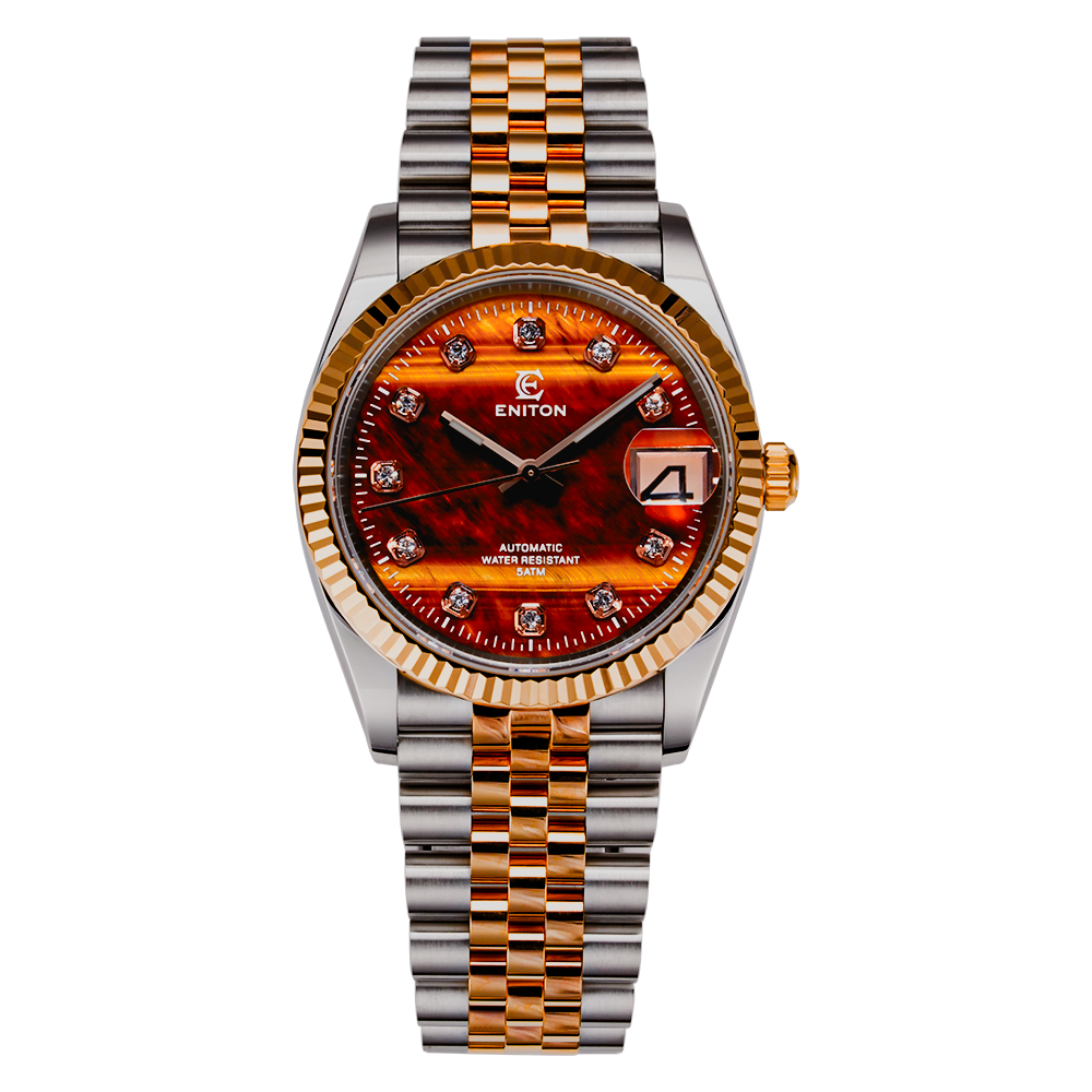 S1112M Precious Stone Dial 316L NH35 Movement 5ATM Luxurious Mechanical Watch