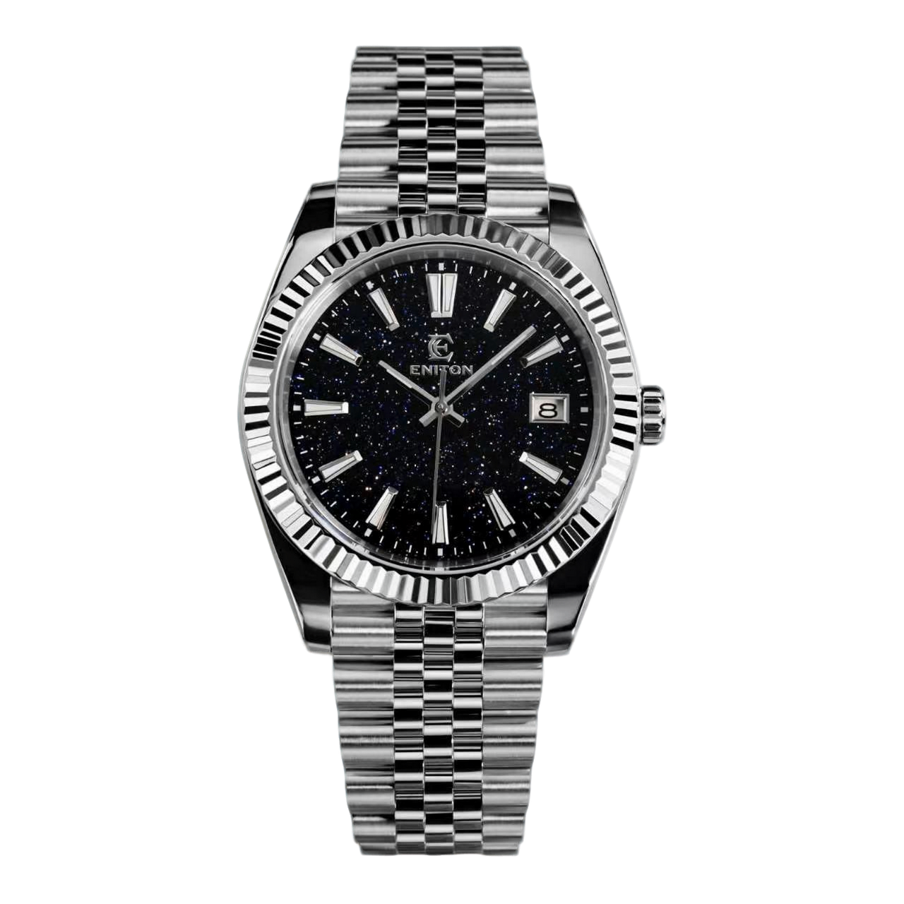 S1112G Aventurine Dial Mechanical Watches Two Tone 316L NH35 Movement 5ATM Luxurious Unique Business Men Watch